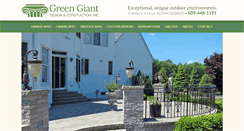 Desktop Screenshot of greengiantdesign.com
